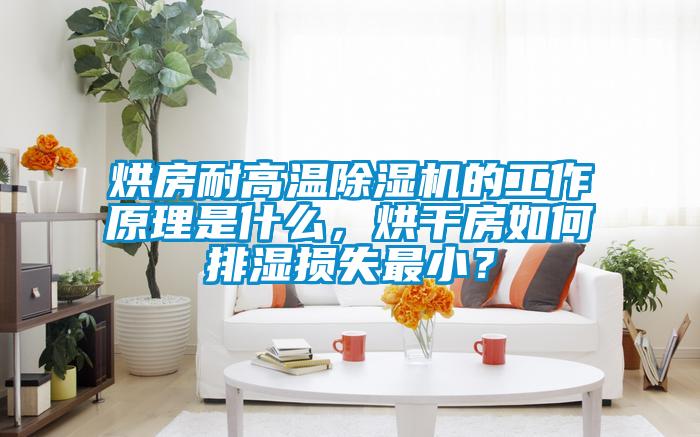 烘房耐高溫除濕機的工作原理是什么，烘干房如何排濕損失最小？