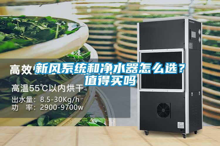 新風系統(tǒng)和凈水器怎么選？值得買嗎