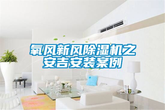 氧風(fēng)新風(fēng)除濕機之安吉安裝案例
