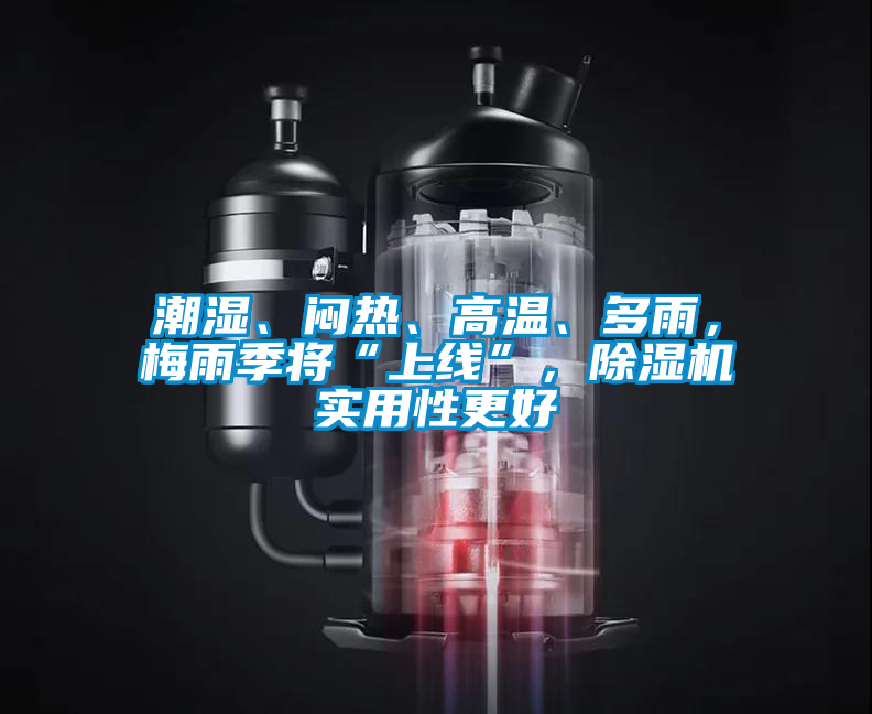 潮濕、悶熱、高溫、多雨，梅雨季將“上線”，除濕機實用性更好
