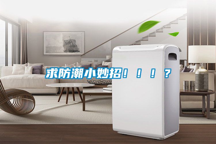 求防潮小妙招?。。?？