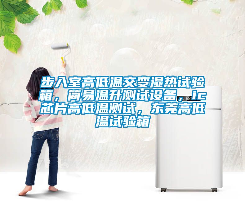 步入室高低溫交變濕熱試驗箱，簡易溫升測試設備，ic芯片高低溫測試，東莞高低溫試驗箱