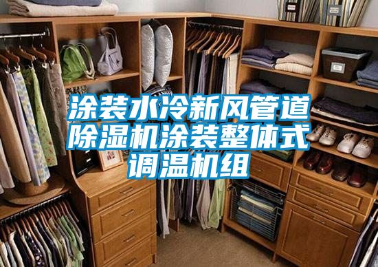 涂裝水冷新風管道除濕機涂裝整體式調(diào)溫機組