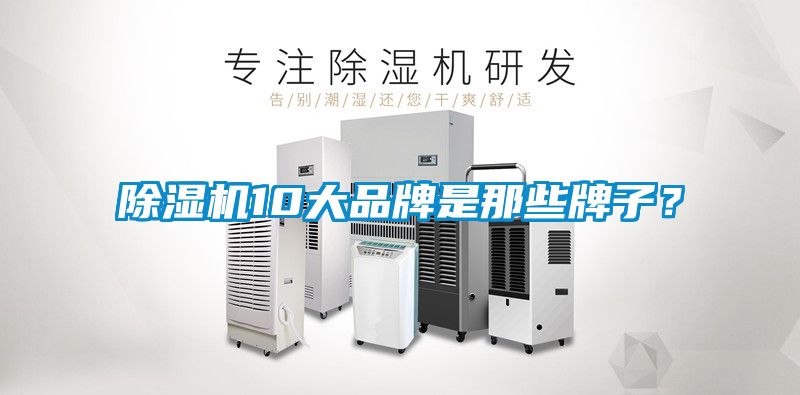 除濕機10大品牌是那些牌子？