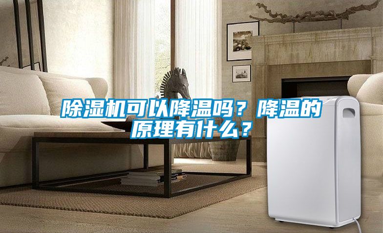 除濕機可以降溫嗎？降溫的原理有什么？