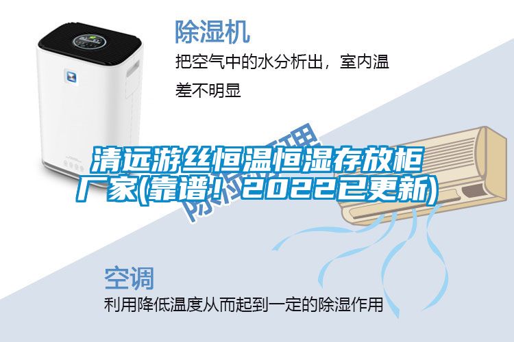 清遠(yuǎn)游絲恒溫恒濕存放柜廠家(靠譜！2022已更新)