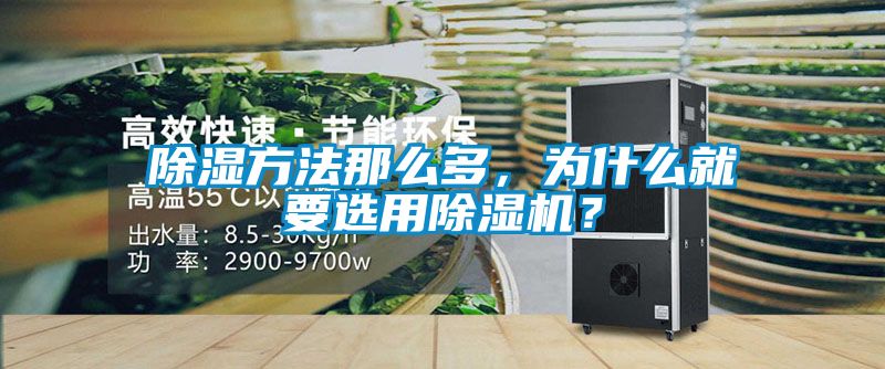 除濕方法那么多，為什么就要選用除濕機(jī)？