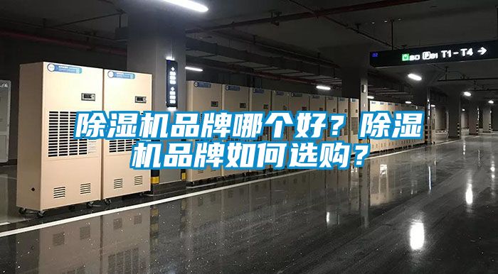 除濕機品牌哪個好？除濕機品牌如何選購？