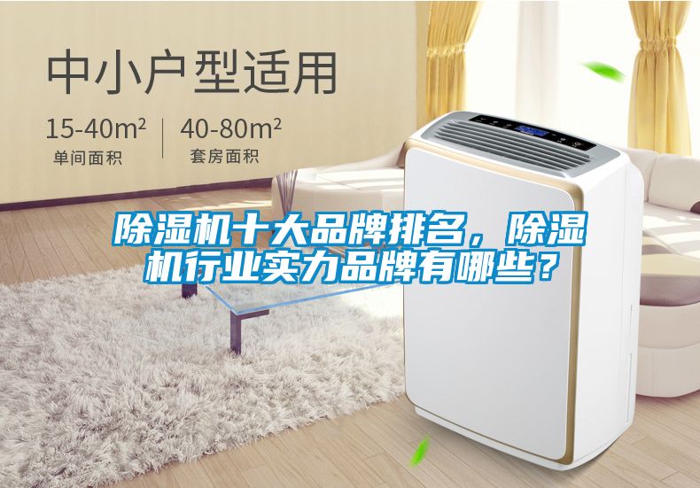除濕機十大品牌排名，除濕機行業實力品牌有哪些？