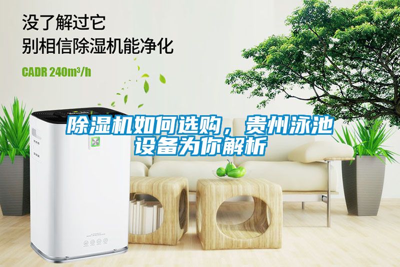 除濕機如何選購，貴州泳池設備為你解析