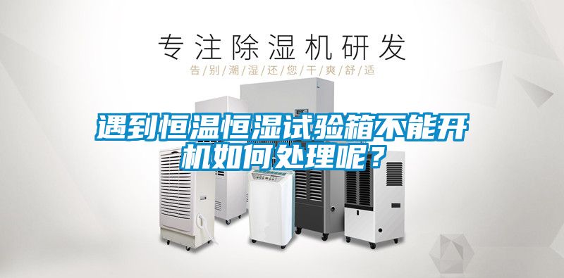 遇到恒溫恒濕試驗(yàn)箱不能開機(jī)如何處理呢？