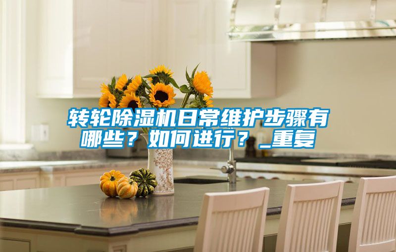 轉(zhuǎn)輪除濕機(jī)日常維護(hù)步驟有哪些？如何進(jìn)行？_重復(fù)