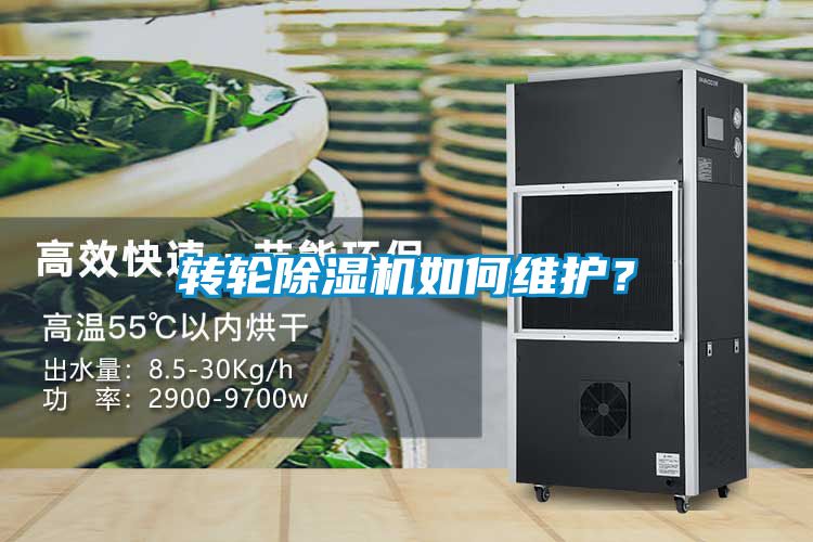 轉輪除濕機如何維護？