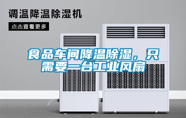 食品車間降溫除濕，只需要一臺工業(yè)風(fēng)扇