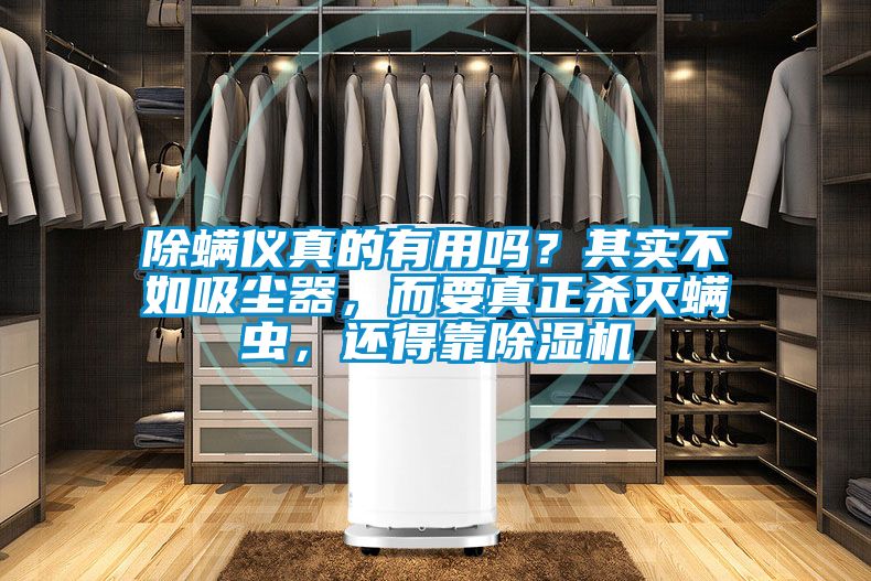 除螨儀真的有用嗎？其實不如吸塵器，而要真正殺滅螨蟲，還得靠除濕機