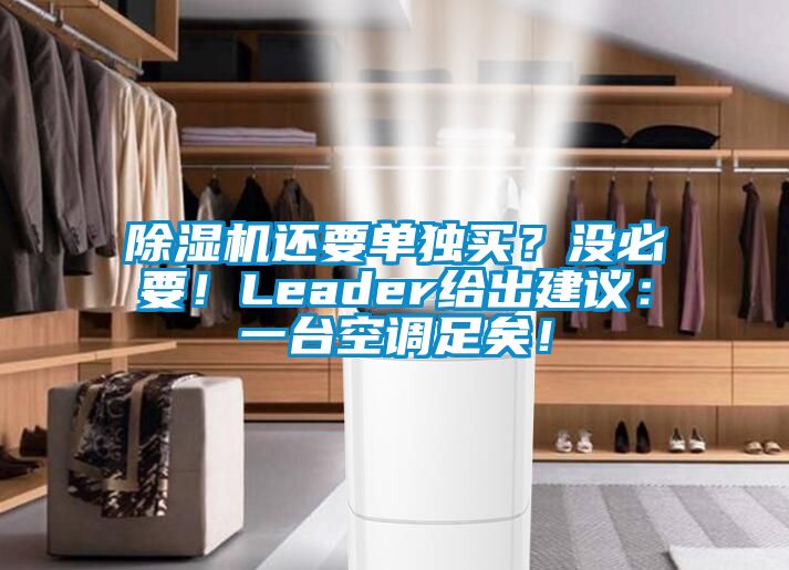 除濕機(jī)還要單獨(dú)買(mǎi)？沒(méi)必要！Leader給出建議：一臺(tái)空調(diào)足矣！